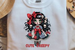 Zombie Dolls Cute but Creepy Sublimation PNG Product Image 2