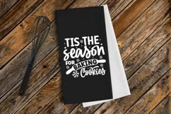 Tis the season for baking cookies SVG, Christmas Kitchen Product Image 2