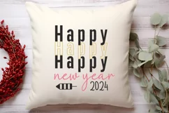 Happy New year 2024 SVG, Happy New Year SVG Product Image 2