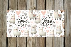 Valentine alpaca | 4 love scandi Mug Sublimation designs Product Image 2
