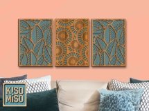 Foliage/ Flowers/laser cut files/SVG/CDR/DXF Product Image 4