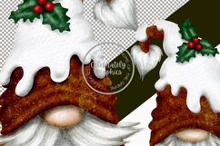 Christmas Pudding 2 Gnome Clipart Product Image 2