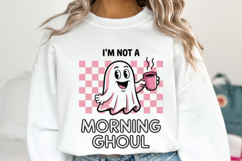 I&#039;m not a Morning Ghoul Svg | Halloween Svg | Shirt Svg Product Image 2