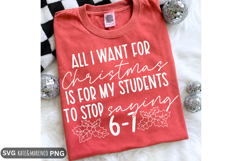 Funny Teacher Christmas SVG | 67 SVG PNG Product Image 1