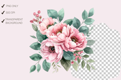 Rustic floral watercolor, Watercolor botanical set Product Image 2