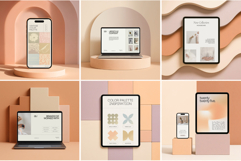 50 Digital Devices Canva Mockups Product Image 2