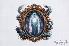 Spectral Halloween Clipart PNG Product Image 1