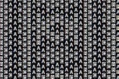 Peyote bracelet pattern Black and white Beaded Monochrome Product Image 2