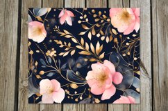 Vintage Flowers | 4 gentle tumbler Sublimation designs Product Image 2