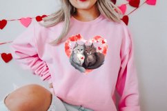 Valentines Day Animal Couple Sublimation, Christmas Clipart Product Image 2