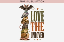 Unloved animals png design for T-shirts Product Image 2