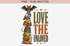 Unloved animals png design for T-shirts Product Image 2