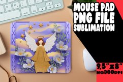 Whimsical Mouse Pad Design PNG, 3D Xmas Product Image 1