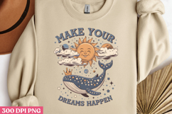 MAKE YOUR DREAMS PNG, Magic and Celestial Sublima Product Image 2