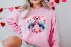 Breeds of Valentine Kissing Birds, Valentine's Day Clipart Product Image 2