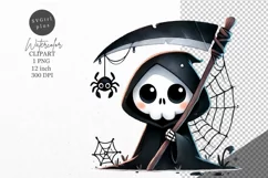 Halloween clipart, Death clipart, Autumn clipart Product Image 1