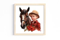 Baby Cowboy Sublimation Clipart Product Image 2