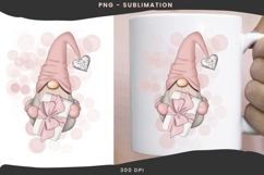 Valentine gnome png design for T-shirts Product Image 2