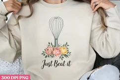 Just Beat It PNG, Kitchen Quotes Clipart PNG Product Image 2