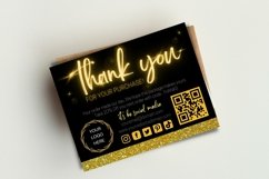 Thank you card for small business template Product Image 2