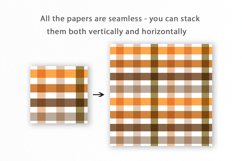 Plaid Seamless Pattern, Digital Paper Product Image 2