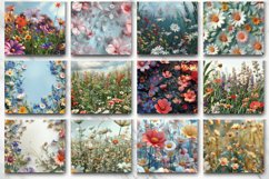 3D Wild Flower Tumbler wrap Bundle Product Image 2