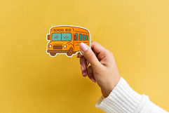 Back to School Clipart and Stickers. School Supplies Product Image 3