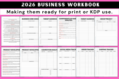 2026 Business Workbook Product Image 2