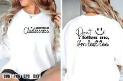 Don&#039;t follow me, I&#039;m lost too SVG PNG Product Image 2