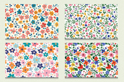 Tiny Bloom Flowers Cutting Boards sublimation Design Product Image 2