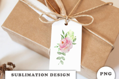 Watercolor Flowers Bouquet png Product Image 2
