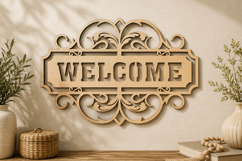 Welcome Sign Lasercut Product Image 1