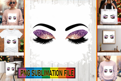 Unique TOTE BAG Magic PNG, Woman Eyes Product Image 1