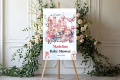 Baby Shower Welcome Sign Template 174 Product Image 1