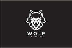 Wolf Head Logo Design Vector Illustration Product Image 2