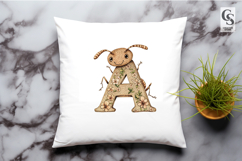 Cute Ant Alphabet Letter A Clipart Sublimation PNG Product Image 3