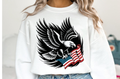 USA Eagle Svg Design | Svg Cut Files | Shirt Svg Product Image 1