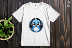 Cute Penguin Clipart Sublimation PNG Product Image 2