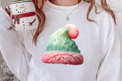 Pastel Christmas Shublimation Clipart, Pastel Christmas Clip Product Image 2