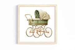 Green Boho Baby Shower Sublimation Product Image 2