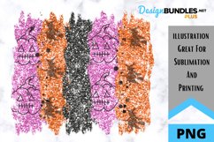 Glitter Halloween Sublimation Background - Halloween Product Image 1