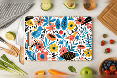 Summer Wonderland Cutting Boards sublimation Designs Product Image 2