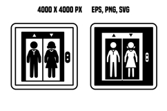 Elevator Signs Product Image 1