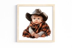 Baby Cowboy Sublimation Clipart Product Image 2