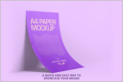 Curved Paper Mockup Product Image 2