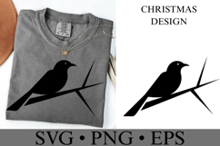 Christmas Bird Svg | Christmas svg | Shirt Svg Product Image 1