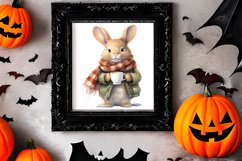 Christmas Animals Coffee Sublimation Clipart, Christmas PNG Product Image 2