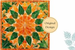 Mandala Pillow Case Design, Geometric Pillow Sublimation Product Image 2
