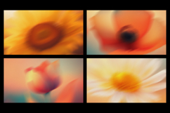 Vintage Floral Grainy Backgrounds Product Image 2