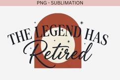 Retired png design for T-shirts Product Image 2
